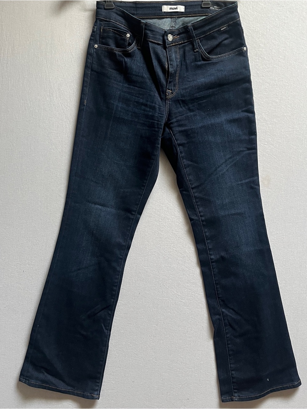 Mavi Molly Mid Rise Classic Bootcut Stretch Denim Jeans Size 29